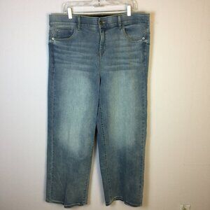New! Torrid Jeans 18R Plus Bombshell Wide Leg Super Soft High-Rise Province